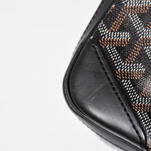 Load image into Gallery viewer, 極美品 GOYARD ゴヤール サンマルタン 新型 ハンドバッグ ショルダーバッグ PVC レザー ブラック シルバー金具 中古 4a003680