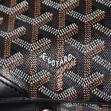 Load image into Gallery viewer, 極美品 GOYARD ゴヤール サンマルタン 新型 ハンドバッグ ショルダーバッグ PVC レザー ブラック シルバー金具 中古 4a003680