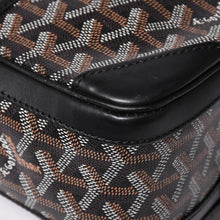 Load image into Gallery viewer, 極美品 GOYARD ゴヤール サンマルタン 新型 ハンドバッグ ショルダーバッグ PVC レザー ブラック シルバー金具 中古 4a003680