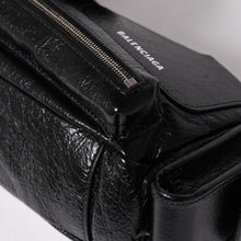 画像をギャラリービューアに読み込む, 極美品 BALENCIAGA バレンシアガ スーパービジー レザー Shoulder Bag ショルダーバッグ ブラック 802227 中古 4a003690