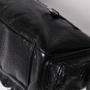 Very Good Condition BALENCIAGA Balenciaga Super Busy Leather Shoulder Bag Shoulder Bag Black 802227 Used 4a003690