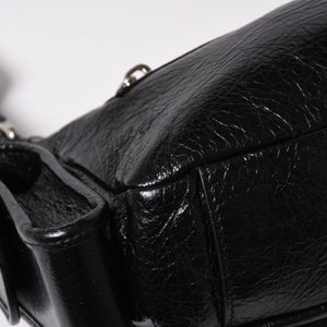 Very Good Condition BALENCIAGA Balenciaga Super Busy Leather Shoulder Bag Shoulder Bag Black 802227 Used 4a003690