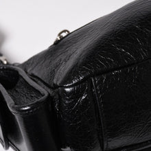 画像をギャラリービューアに読み込む, 極美品 BALENCIAGA バレンシアガ スーパービジー レザー Shoulder Bag ショルダーバッグ ブラック 802227 中古 4a003690
