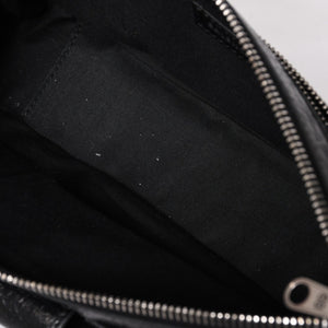 Very Good Condition BALENCIAGA Balenciaga Super Busy Leather Shoulder Bag Shoulder Bag Black 802227 Used 4a003690