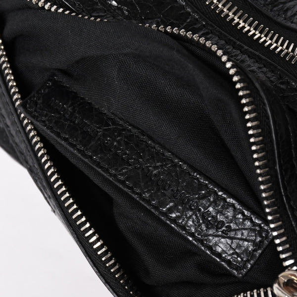 Very Good Condition BALENCIAGA Balenciaga Super Busy Leather Shoulder Bag Shoulder Bag Black 802227 Used 4a003690