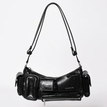 画像をギャラリービューアに読み込む, 極美品 BALENCIAGA バレンシアガ スーパービジー レザー Shoulder Bag ショルダーバッグ ブラック 802227 中古 4a003690