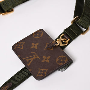 Very good condition LOUIS VUITTON Multi-pochette Félicie shoulder bag M80091 Brown Green Used 4a002385