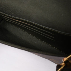 Very good condition LOUIS VUITTON Multi-pochette Félicie shoulder bag M80091 Brown Green Used 4a002385