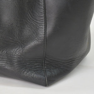 CELINE セリーヌ カバファントム レザートートバッグ フィービー期 レザー ブラック ハンドバッグ S-GM-1102H ゴールド金具 美品 中古 4a003683