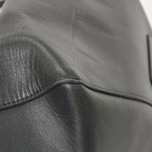 CELINE セリーヌ カバファントム レザートートバッグ フィービー期 レザー ブラック ハンドバッグ S-GM-1102H ゴールド金具 美品 中古 4a003683