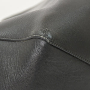 CELINE セリーヌ カバファントム レザートートバッグ フィービー期 レザー ブラック ハンドバッグ S-GM-1102H ゴールド金具 美品 中古 4a003683