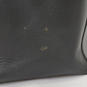 CELINE セリーヌ カバファントム レザートートバッグ フィービー期 レザー ブラック ハンドバッグ S-GM-1102H ゴールド金具 美品 中古 4a003683