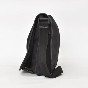 GUUCI Shoulder Bag Sherry Line 181066 Black GG Logo Black Metal Fittings Good Condition Used 4a003525