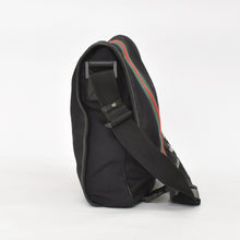 画像をギャラリービューアに読み込む, GUUCI グッチ Shoulder Bag ショルダーバッグ シェリーライン 181066 ブラック ggロゴ ブラック金具 美品 中古 4a003525