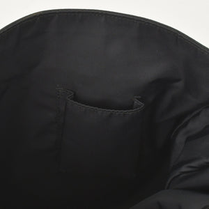 GUUCI Shoulder Bag Sherry Line 181066 Black GG Logo Black Metal Fittings Good Condition Used 4a003525
