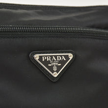 画像をギャラリービューアに読み込む, 極美品 PRADA プラダ Nylon Shoulder Bag ナイロン ショルダーバッグ RE-NYLON ブラック ポーチ 中古 4a003505