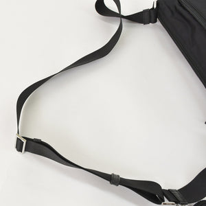 Very Good Condition PRADA Nylon Shoulder Bag Nylon Shoulder Bag RE-NYLON Black Pouch Used 4a003505