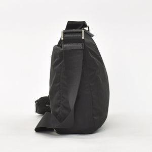 Very Good Condition PRADA Nylon Shoulder Bag Nylon Shoulder Bag RE-NYLON Black Pouch Used 4a003505