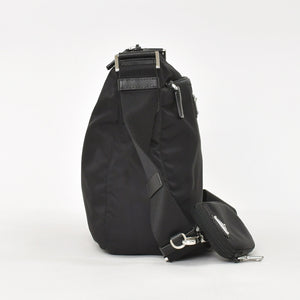 Very Good Condition PRADA Nylon Shoulder Bag Nylon Shoulder Bag RE-NYLON Black Pouch Used 4a003505