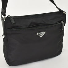 画像をギャラリービューアに読み込む, 極美品 PRADA プラダ Nylon Shoulder Bag ナイロン ショルダーバッグ RE-NYLON ブラック ポーチ 中古 4a003505