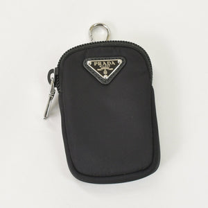 Very Good Condition PRADA Nylon Shoulder Bag Nylon Shoulder Bag RE-NYLON Black Pouch Used 4a003505
