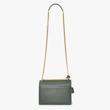 画像をギャラリービューアに読み込む, 極美品 SAINT LAURENT サンローラン ショルダーバッグ MAL440906 カーキ カーフスキン ゴールド金具 中古 4a003482