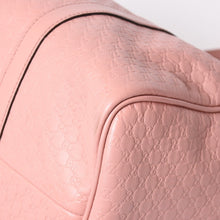 Load image into Gallery viewer, 極美品 GUCCI グッチ ショルダーバッグ ミニボストン 2WAY マイクログッチシマ ピンク シマレザー 449646 中古 4a003451