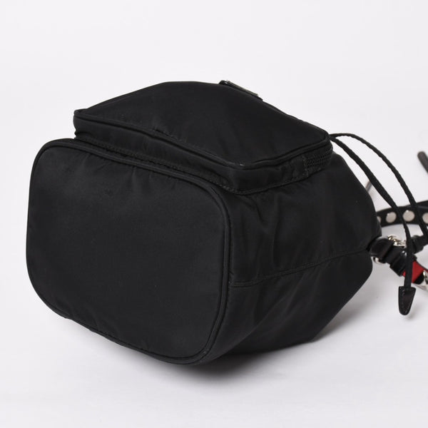 Very Good Condition PRADA 2WAY Bag Hand Bag Shoulder Bag Duet Bucket Bag Used 4a003700