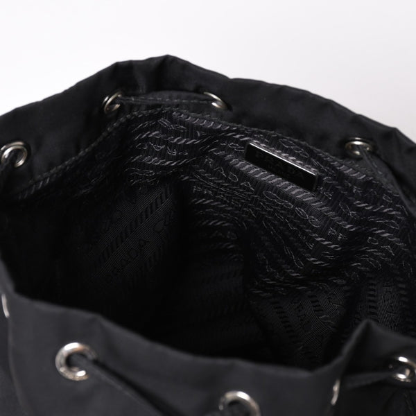 Very Good Condition PRADA 2WAY Bag Hand Bag Shoulder Bag Duet Bucket Bag Used 4a003700