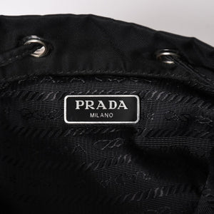 Very Good Condition PRADA 2WAY Bag Hand Bag Shoulder Bag Duet Bucket Bag Used 4a003700