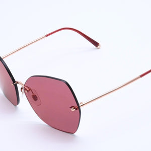 Like new DOLCE &  GABBANA Dolce&ガBubana Sunglasses DG2204 64◻14 140 Pink lenses Gold temples 4a003716