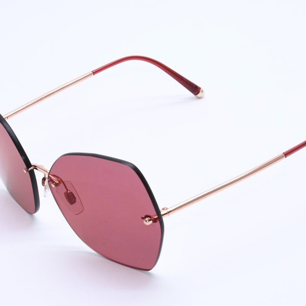 Like new DOLCE &  GABBANA Dolce&ガBubana Sunglasses DG2204 64◻14 140 Pink lenses Gold temples 4a003716