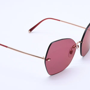 Like new DOLCE &  GABBANA Dolce&ガBubana Sunglasses DG2204 64◻14 140 Pink lenses Gold temples 4a003716