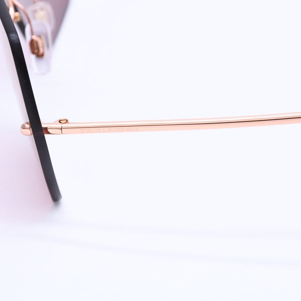 Like new DOLCE &  GABBANA Dolce&ガBubana Sunglasses DG2204 64◻14 140 Pink lenses Gold temples 4a003716