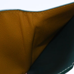 GOYARD Saint Gabriel Wallet Silver Hardware Green STGABRPMLTY09CL09P Vozel Calfskin PVC Good Condition Used 4a003846