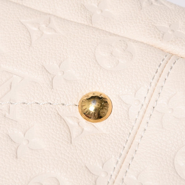 極美品 LOUIS VUITTON ルイヴィトン アーツィMM ショルダーバッグ モノグラムアンプラント M93449 ベージュ ゴールド金具 美品 中古 4a003702