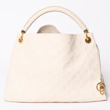 Load image into Gallery viewer, 極美品 LOUIS VUITTON ルイヴィトン アーツィMM ショルダーバッグ モノグラムアンプラント M93449 ベージュ ゴールド金具 美品 中古 4a003702