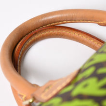 Load image into Gallery viewer, LOUIS VUITTON ルイヴィトン スピーディ30 ハンドバッグ モノグラムグラフィティ M93706 グリーン 美品 中古 4a003581