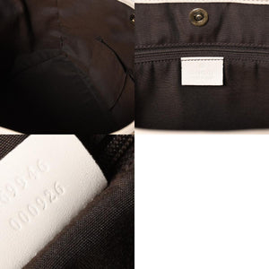極美品 GUCCI グッチ トートバッグ ハンドバッグ GGキャンバス レザー ベージュ ブラウン 169946 ゴールド金具 中古 4a003703