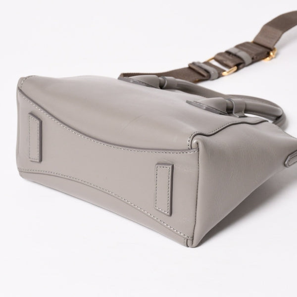 Very good condition GIVENCHY Antigona Sports Mini Handbag Leather GA L 0262 Gray Used 4a003456