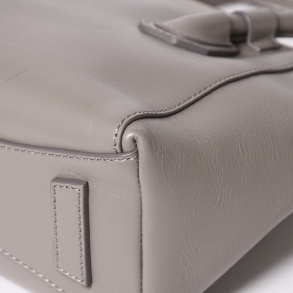 Very good condition GIVENCHY Antigona Sports Mini Handbag Leather GA L 0262 Gray Used 4a003456