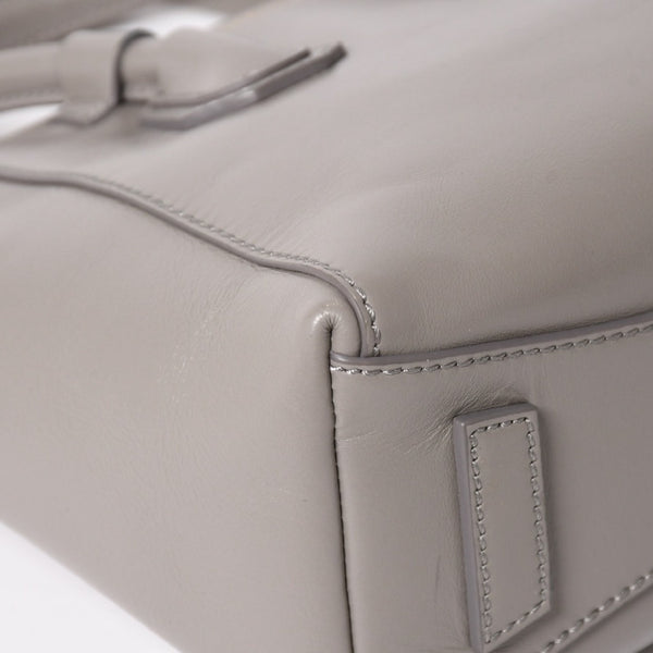 Very good condition GIVENCHY Antigona Sports Mini Handbag Leather GA L 0262 Gray Used 4a003456