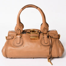 画像をギャラリービューアに読み込む, 極美品 Chloe クロエ Paddington パディントン Leather Handbag レザー ハンドバッグ Brown ブラウン 03-08-51-5276 中古 4a003481