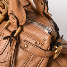 画像をギャラリービューアに読み込む, 極美品 Chloe クロエ Paddington パディントン Leather Handbag レザー ハンドバッグ Brown ブラウン 03-08-51-5276 中古 4a003481