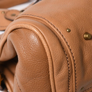 Very good condition Chloe Paddington Leather Handbag Brown 03-08-51-5276 Used 4a003481