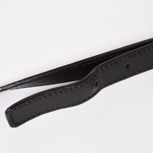 極美品 GUCCI グッチ ショルダーバッグ 201533 レザー グッチシマ ブラック ゴールド金具 中古 4a003707