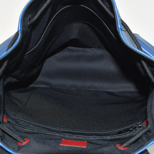Very good condition LOUIS VUITTON Epi Christopher PM M55565 Rucksack Blue Red Green Used 4a003562