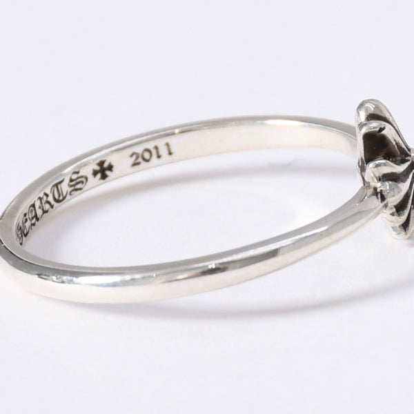 極美品 CHROME HEARTS クロムハーツ BUBBLEGUM CH PLS バブルガム CHプラスリング 指輪 重量約1.57g サイズ14号 シルバー925 中古 4a003440