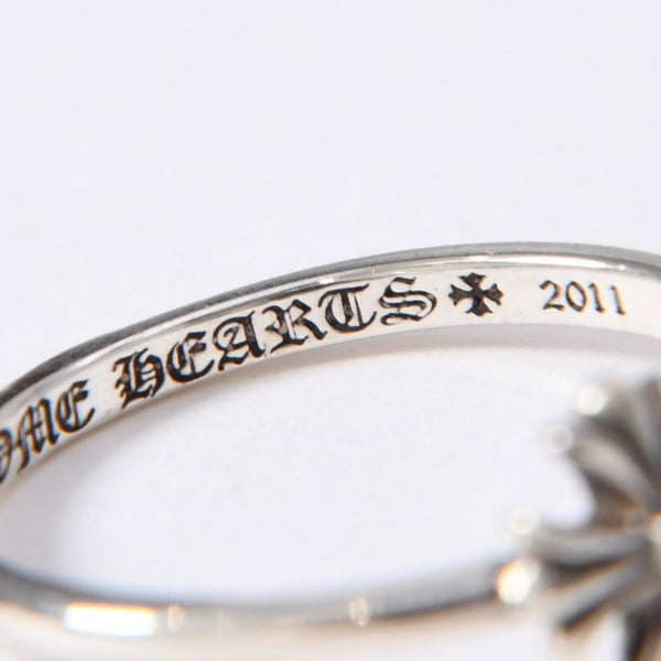 極美品 CHROME HEARTS クロムハーツ BUBBLEGUM CH PLS バブルガム CHプラスリング 指輪 重量約1.57g サイズ14号 シルバー925 中古 4a003440