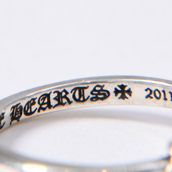 Very Good Condition CHROME HEARTS BUBBLEGUM CH PLS Bubble Gum CH Plus Ring Ring Weight Approx. 1.43g Size 4 Silver 925 Used 4a003794